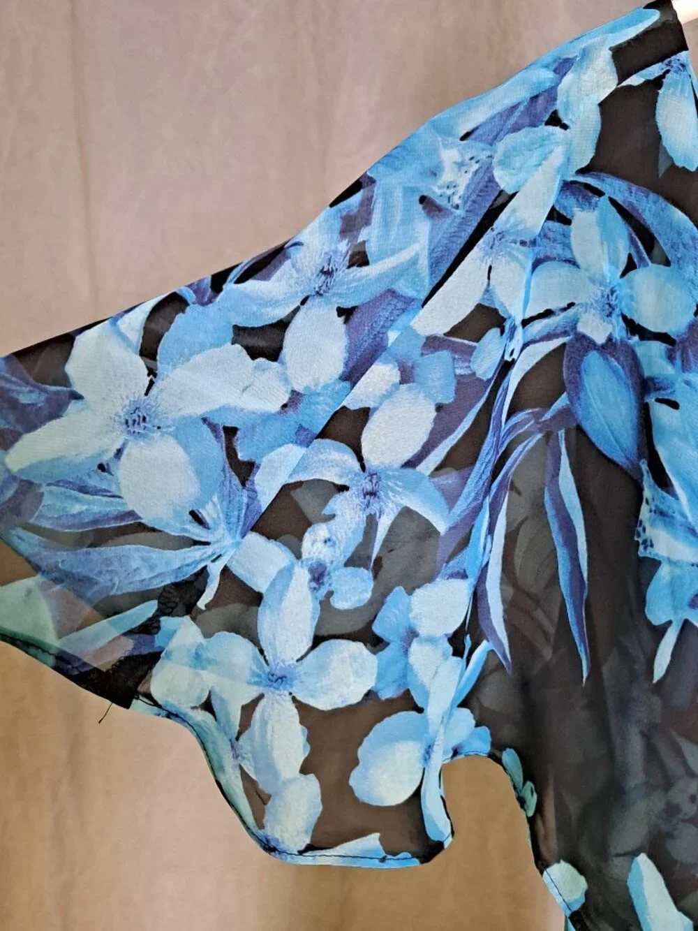 Floral Dress Shear top Connected Apparel - Picture 2 of 6